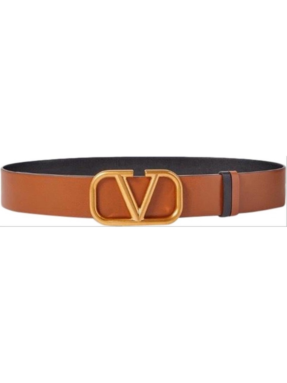 VALENTINO GARAVANI VLOGO reversible leather belt size 90